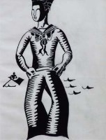 Lot 729 - Albert Wainwright, Figure studies, ink (5).