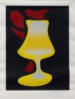 Lot 745 - Patrick Caulfield, Red Jug and Blue Lamp, screenprint