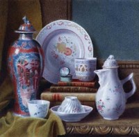 Lot 820 - B.W. Spiers, Still Life, watercolour.