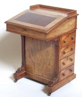 Lot 924 - Late Victorian mahogany envelope card table