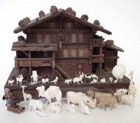 Lot 4 - Collection of miniature ivory animals