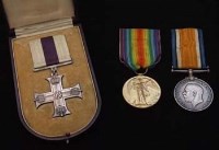 Lot 49 - A Great War Military Cross group of three