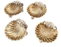 Lot 2 - Boxed set shell-form silver salts