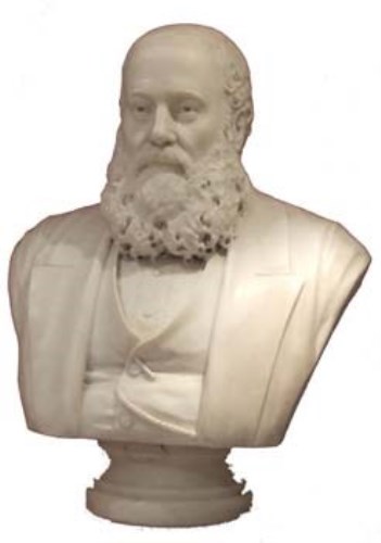 Lot 648 - Marble bust T. Boddington.