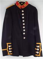 Lot 111 - Seven Royal Marines bandsman's tunics