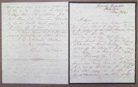 Lot 37 - Florence nightingale letter.