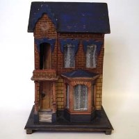 Lot 78 - Late 19th Century 'blue roof' dolls house with