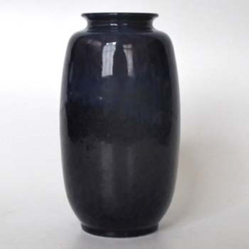 Lot 152 - Ruskin vase   decorated with a deep blue mottled
