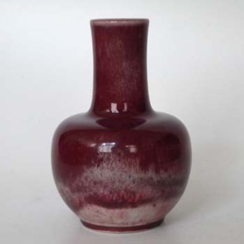 Lot 164 - Ruskin high fired vase.