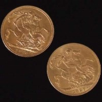 Lot 250 - George V Pretoria mint sovereign, 1927; George V