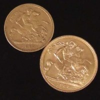 Lot 251 - Elizabeth II sovereign, 1958; Victoria