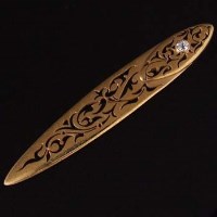 Lot 341 - Boucheron diamond bookmark