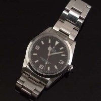 Lot 372 - Rolex stainless steel Explorer man's wristwatch