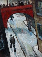 Lot 376 - William Turner, Mersey Square, Stockport, oil