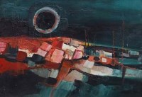 Lot 395 - Peter Oliver, La Corbiere Quarry, oil