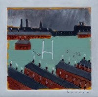 Lot 422 - David Barrow, Before the Match, oil