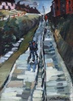 Lot 474 - William Turner Hollywood Park, Stockport Oil