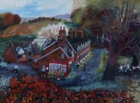 Lot 518 - Lisa Graa Jensen, Brambles, gouache