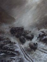 Lot 586 - Herbert St. John Jones, The Storm, oil