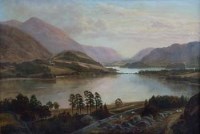 Lot 588 - William Mitchell, Lake Thirlmere, oil