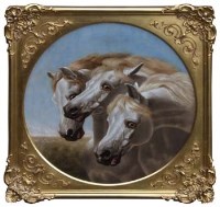 Lot 591 - After J.F. Herring, Pharoah's Horses, oil