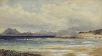 Lot 601 - Percy French, West Coast of Ireland, County Galway, watercolour