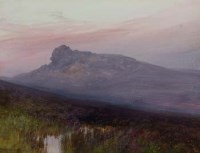 Lot 612 - F.J. Widgery, Hey Tor, Dartmoor, gouache