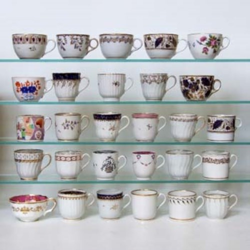 Lot 138 - Collection of Newhall coffee cups.