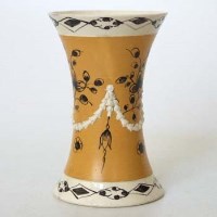 Lot 146 - Creamware spill vase circa 1790