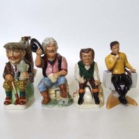 Lot 230 - Four Kevin Francis character jugs.