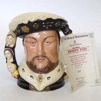 Lot 242 - Royal Doulton Henry VIII character jug.