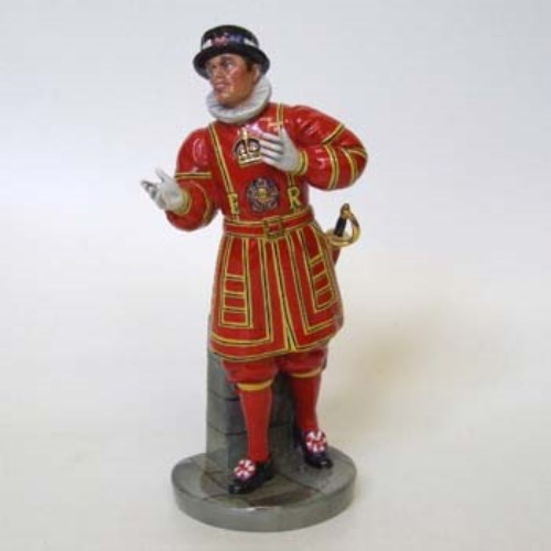 Lot 244 - Royal Doulton figure Beefeater.
