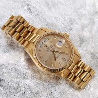 Lot 430 - Rolex 18ct gold Oyster Perpetual Day-Date man's