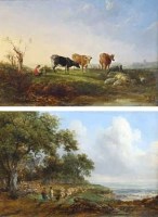 Lot 145 - John Dearman, Rural scenes, oil (2)