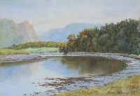 Lot 202 - Warren Williams, Summers Day on the Glaslyn, watercolour