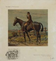 Lot 102 - After Snaffles, The Gent in Ratcatcher, signed print