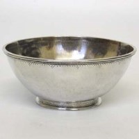 Lot 217 - A.N. Kirk silver bowl.