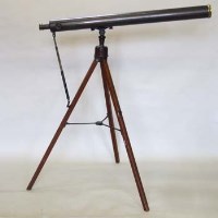 Lot 386 - Telescope with stand