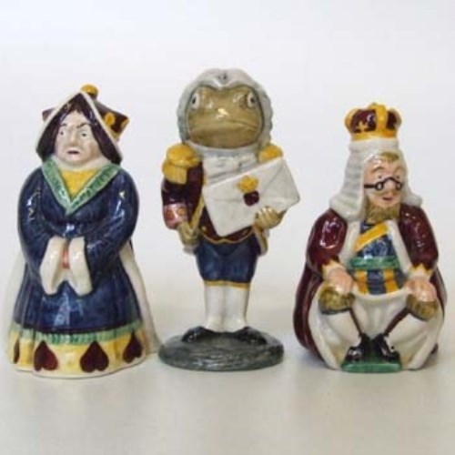 Lot 617 - Beswick Alice in wonderland three figures
