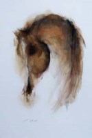 Lot 107 - Jeanette Lockett, Horse studies, watercolour (2)