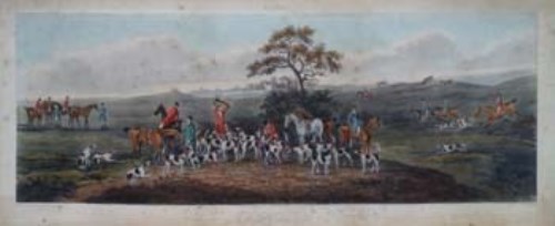 Lot 168 - Thomas Sutherland, after Wolstenholme, Fox Hunting, hand-coloured engravings (4)