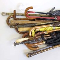 Lot 391 - Selection Of Walking Canes.