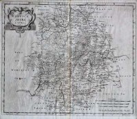 Lot 421 - Robert Morden, Map Of Warwickshire.