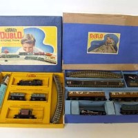 Lot 479 - Hornby Dublo boxed passenger train set and a tank goods train set (2).