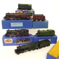 Lot 480 - Five boxed Hornby Dublo locomotives .