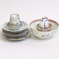 Lot 511 - Collection of 18th century Chinese export porcelain.