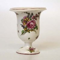 Lot 522 - Mennecy vase