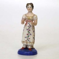 Lot 551 - Chamberlains figure of a girl