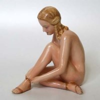 Lot 575 - Goldscheider nude lady
