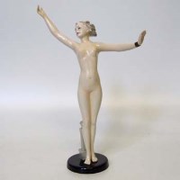 Lot 580 - Hutschenreuther figure.